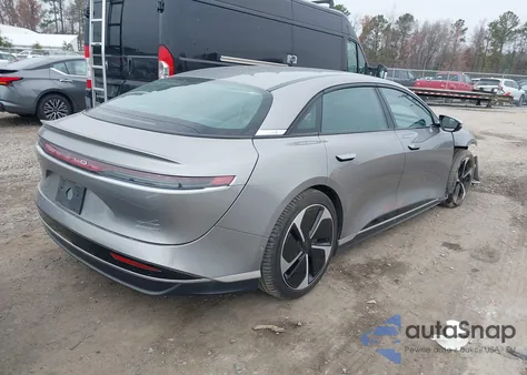 2025 Lucid Air Grand Touring из США, поврежденный, VIN 50EA1GBA3SA009588